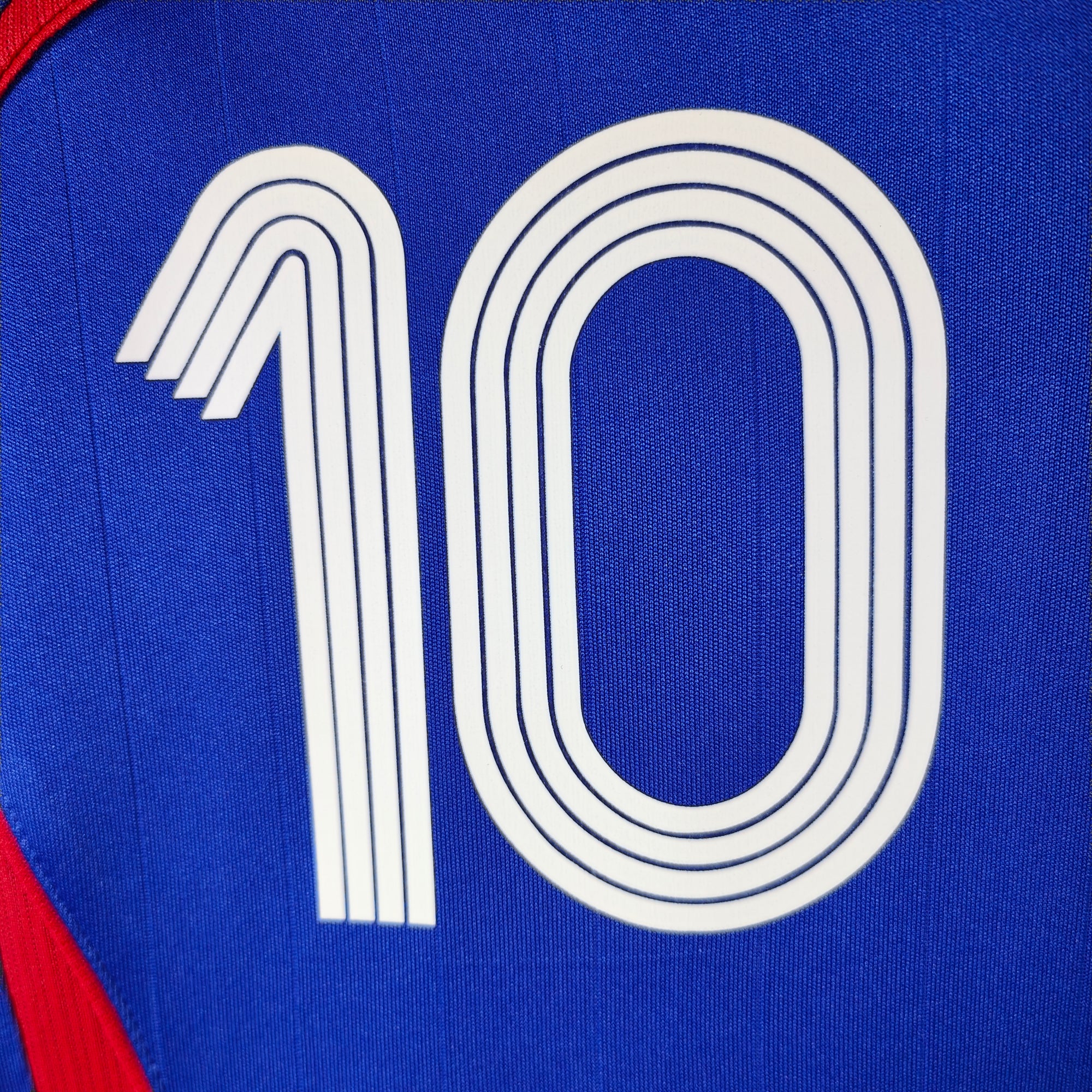 2006-07 France Home Shirt Zidane 