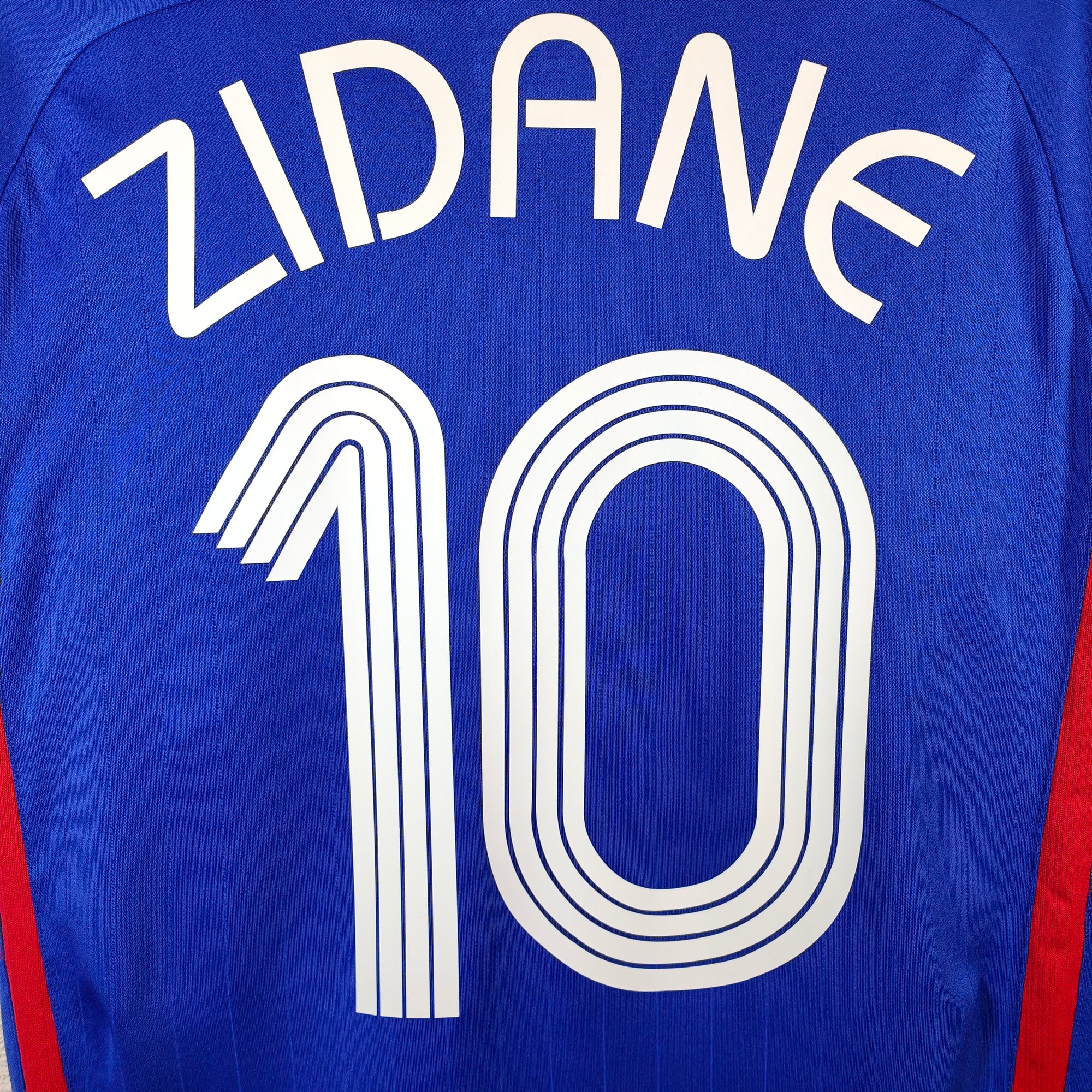 2006-07 France Home Shirt Zidane 