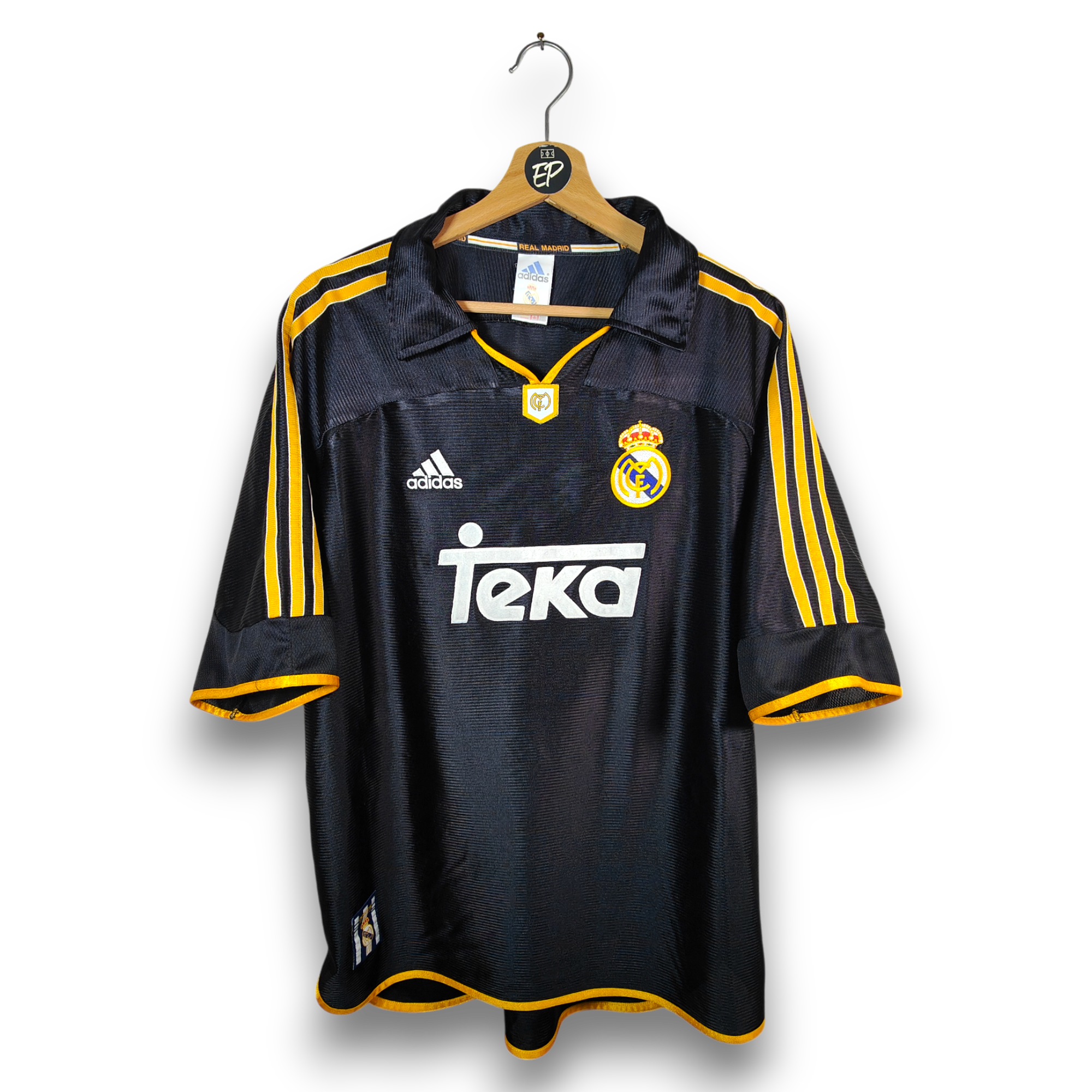 1999-01 Real Madrid Away Shirt Raul 