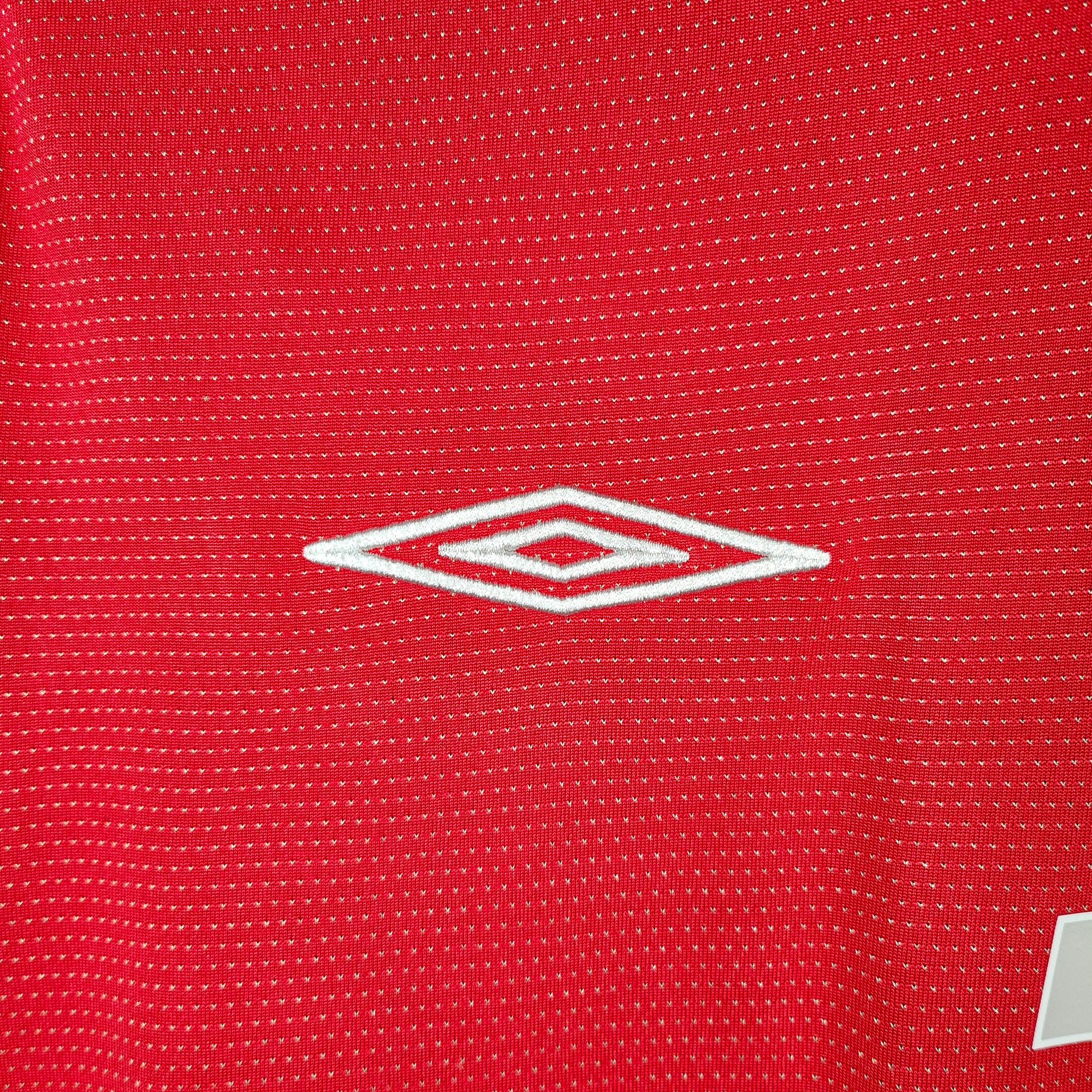 2004-06 England Away Shirt Beckham 