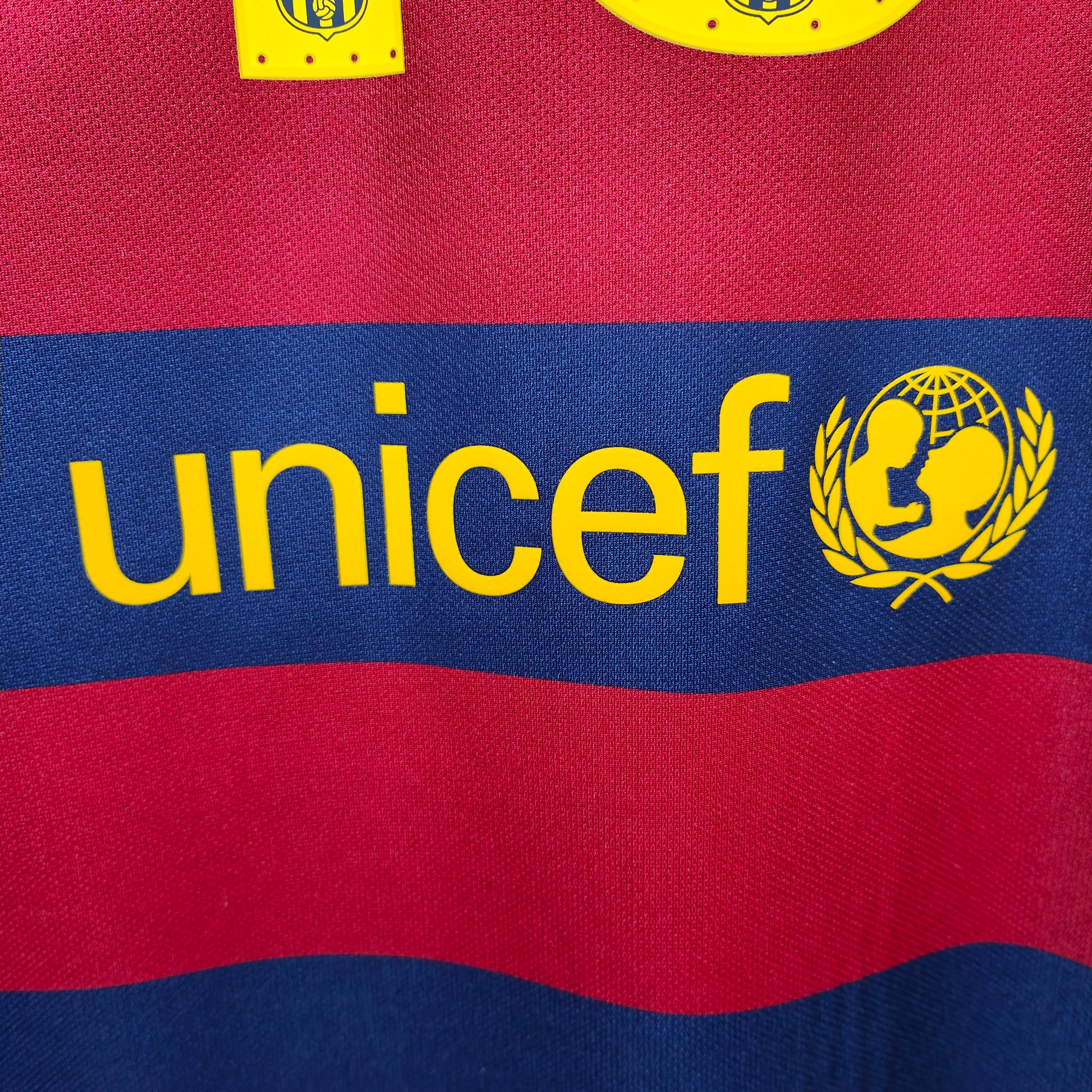 2015-16 FC Barcelona Home Shirt Messi 