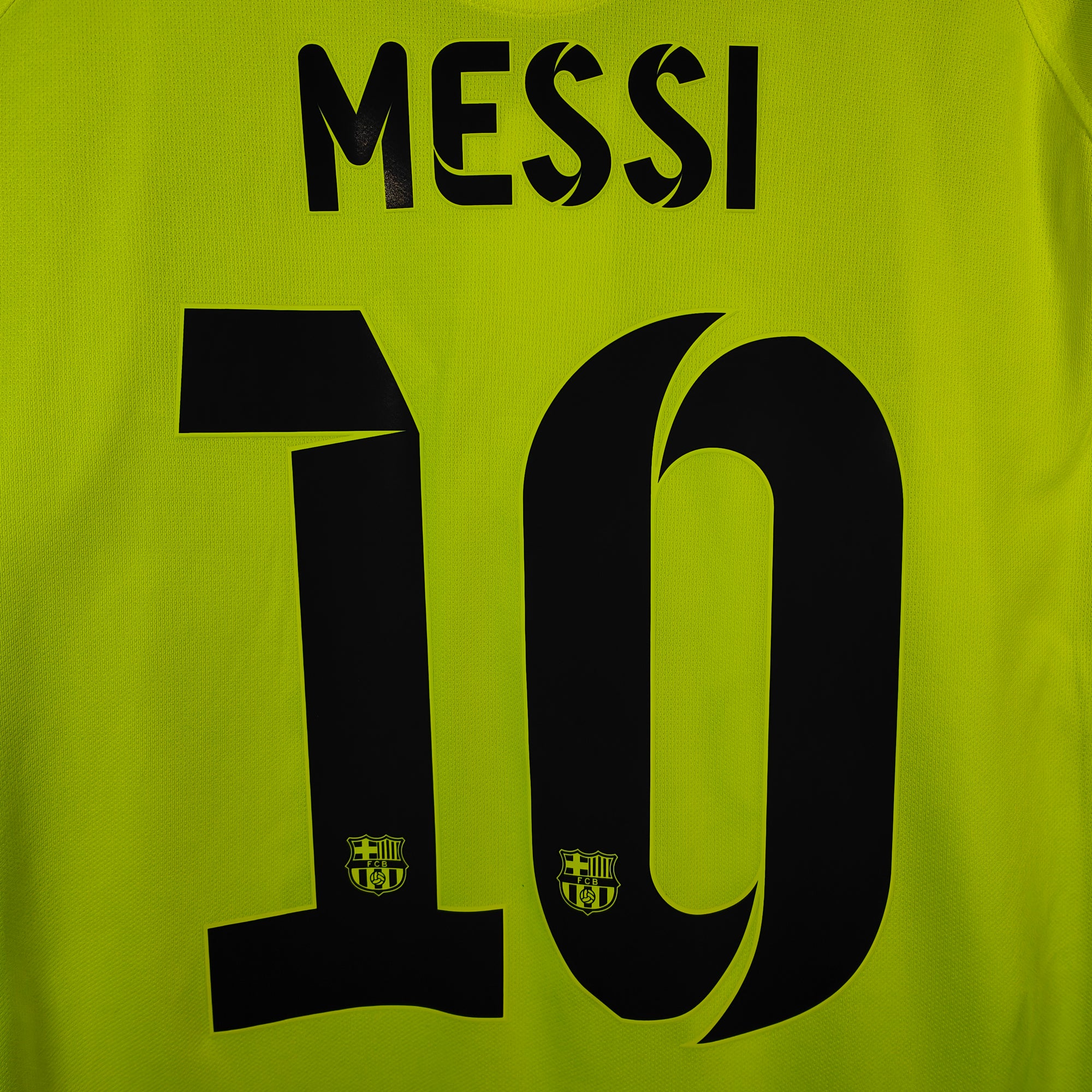 2014-15 FC Barcelona Third Shirt Messi 
