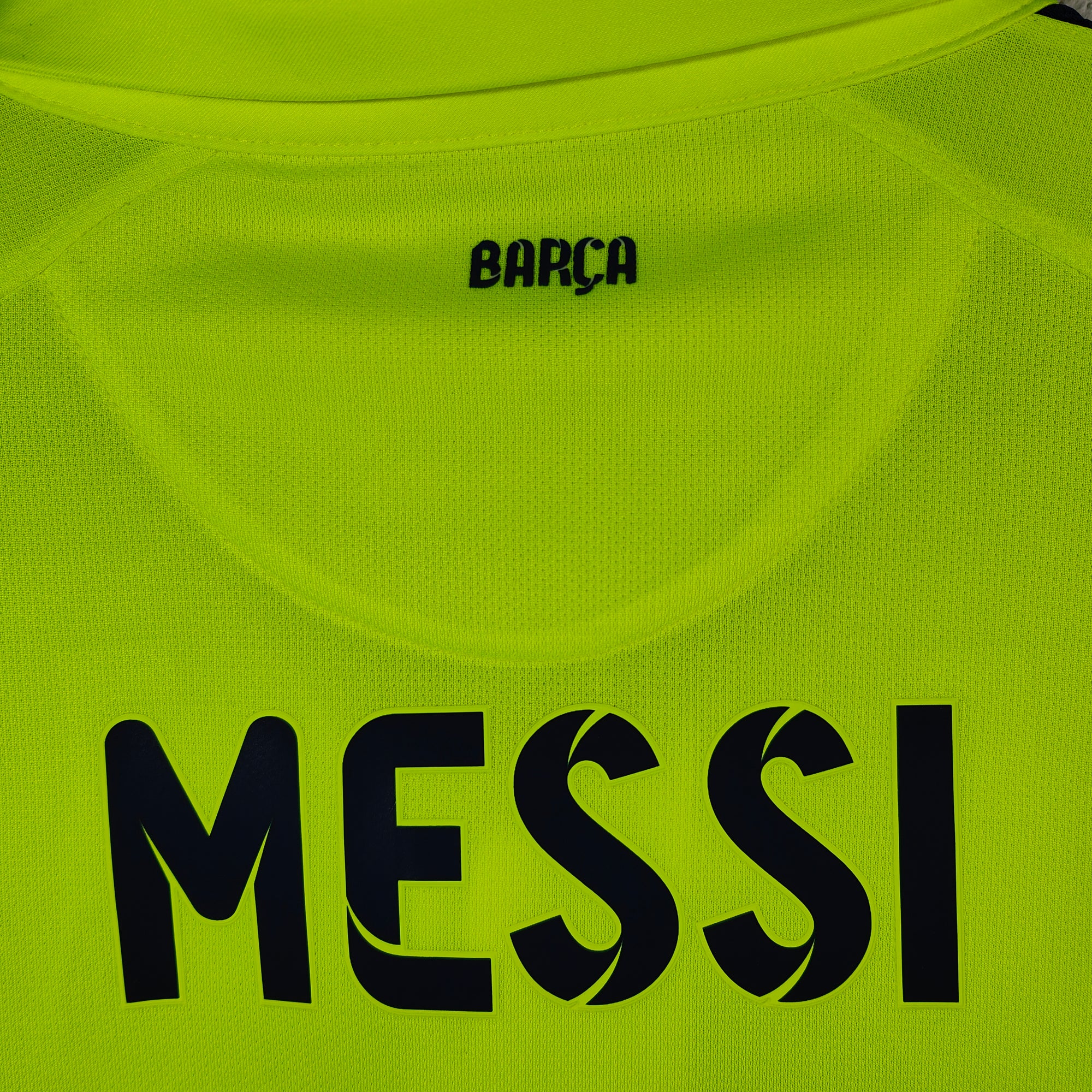 2014-15 FC Barcelona Third Shirt Messi 