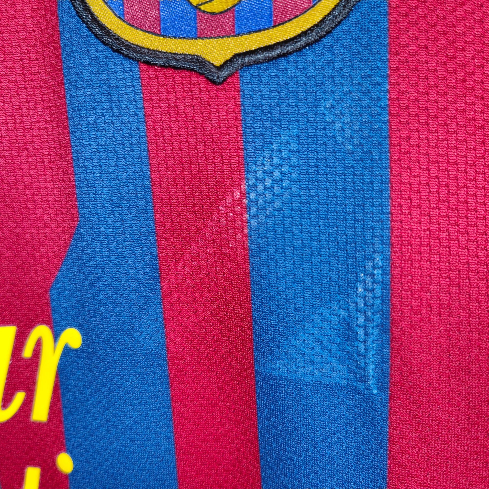 2011-12 FC Barcelona Home Shirt Messi 