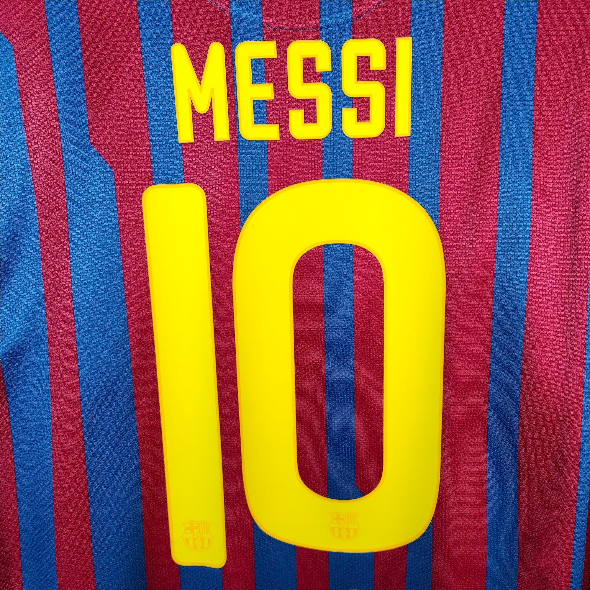 2011-12 FC Barcelona Home Shirt Messi 