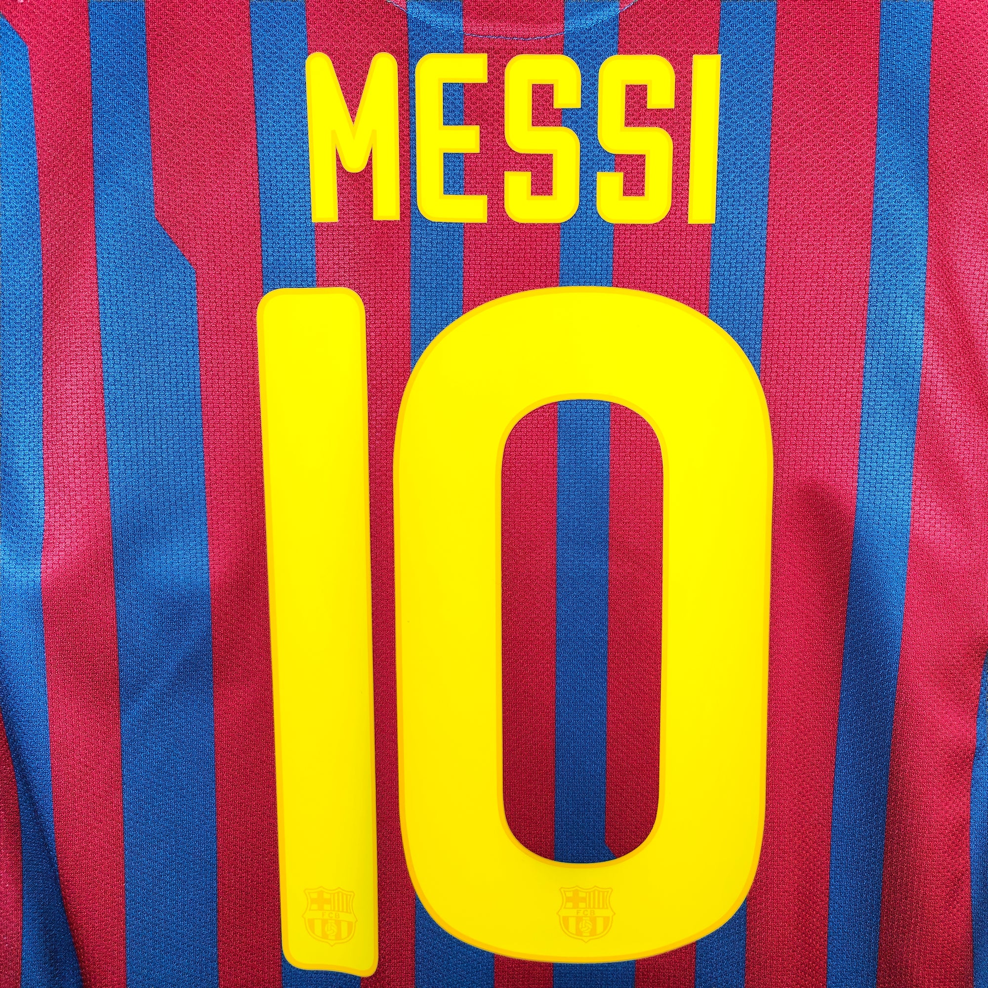 2011-12 FC Barcelona Home Shirt Messi 