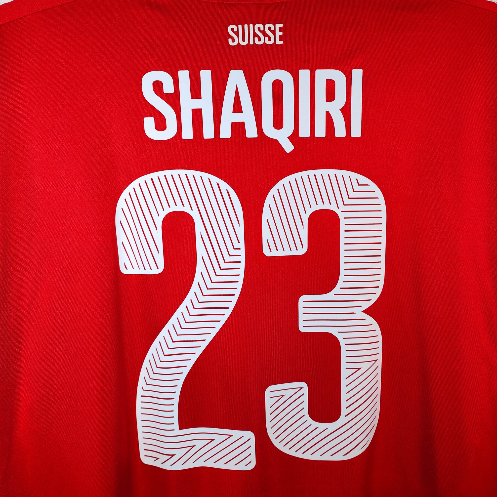 2014-15 Switzerland Home Shirt Shaqiri 