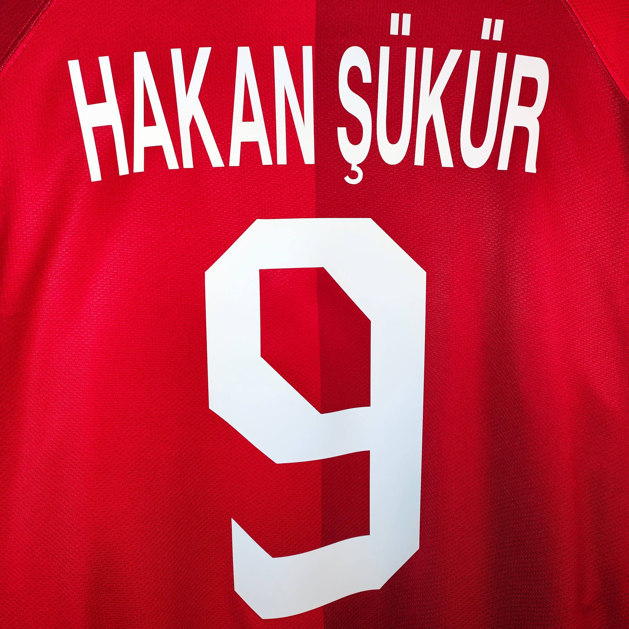 2006-08 Turkey Home Shirt Hakan Sukur 