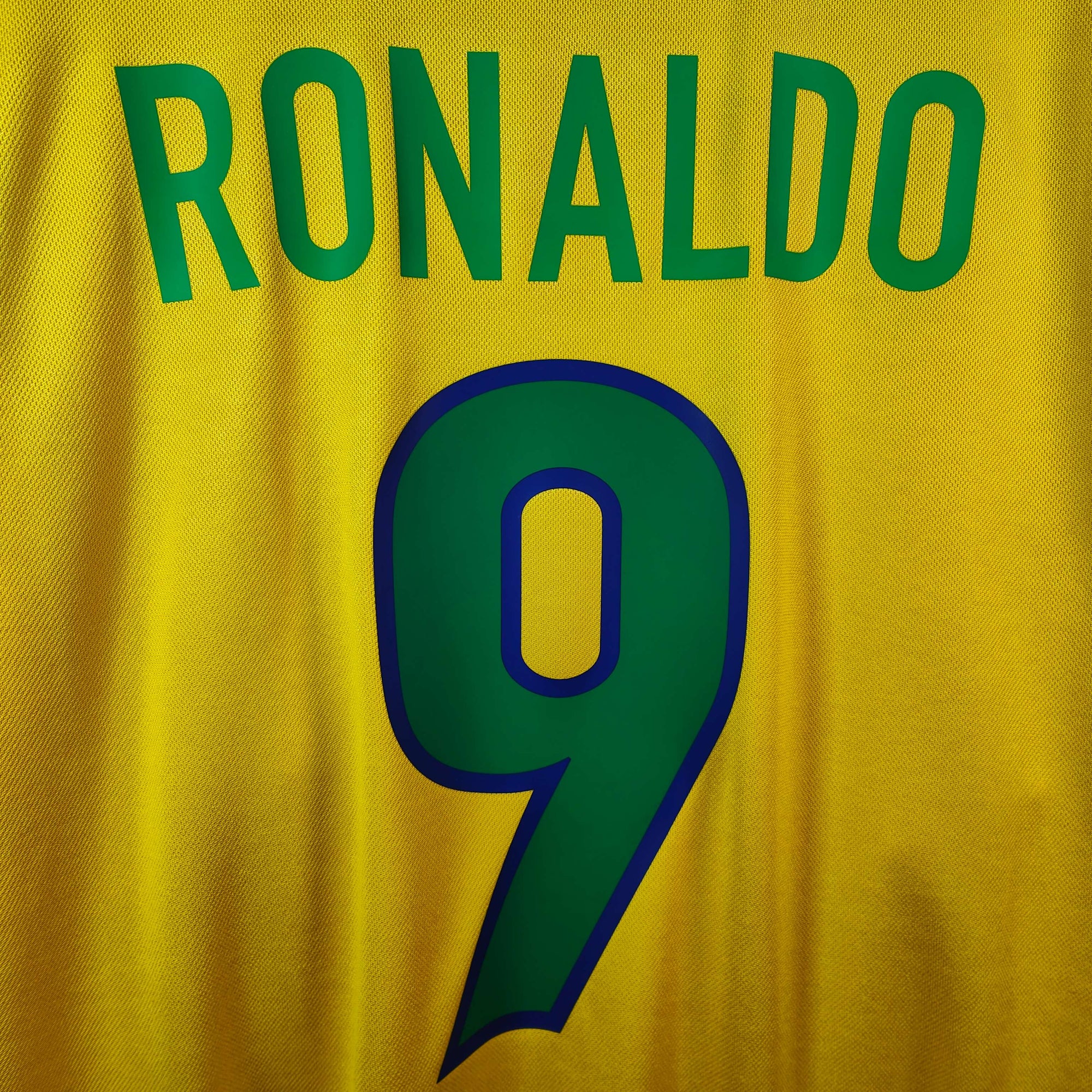 1998-00 Brazil Home Shirt Ronaldo 