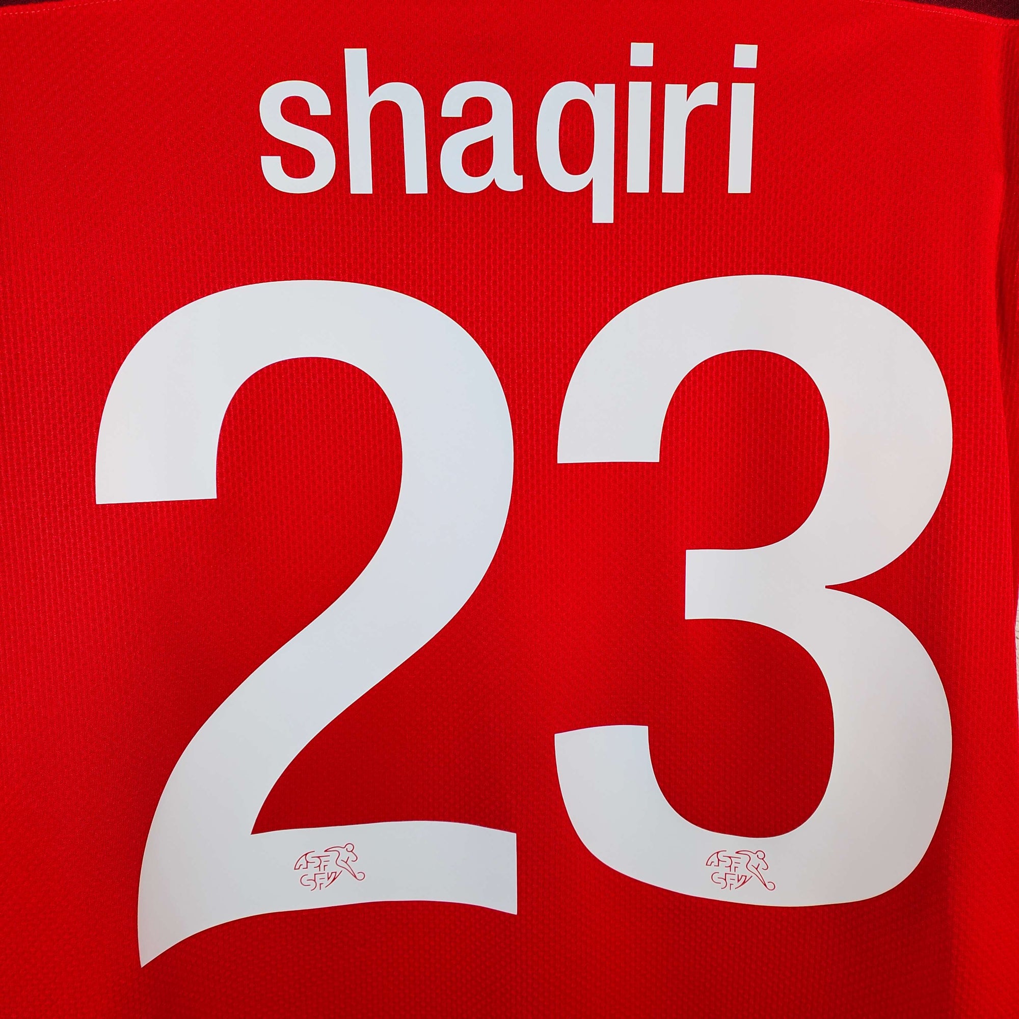 2020-21 Switzerland Home Shirt Shaqiri 