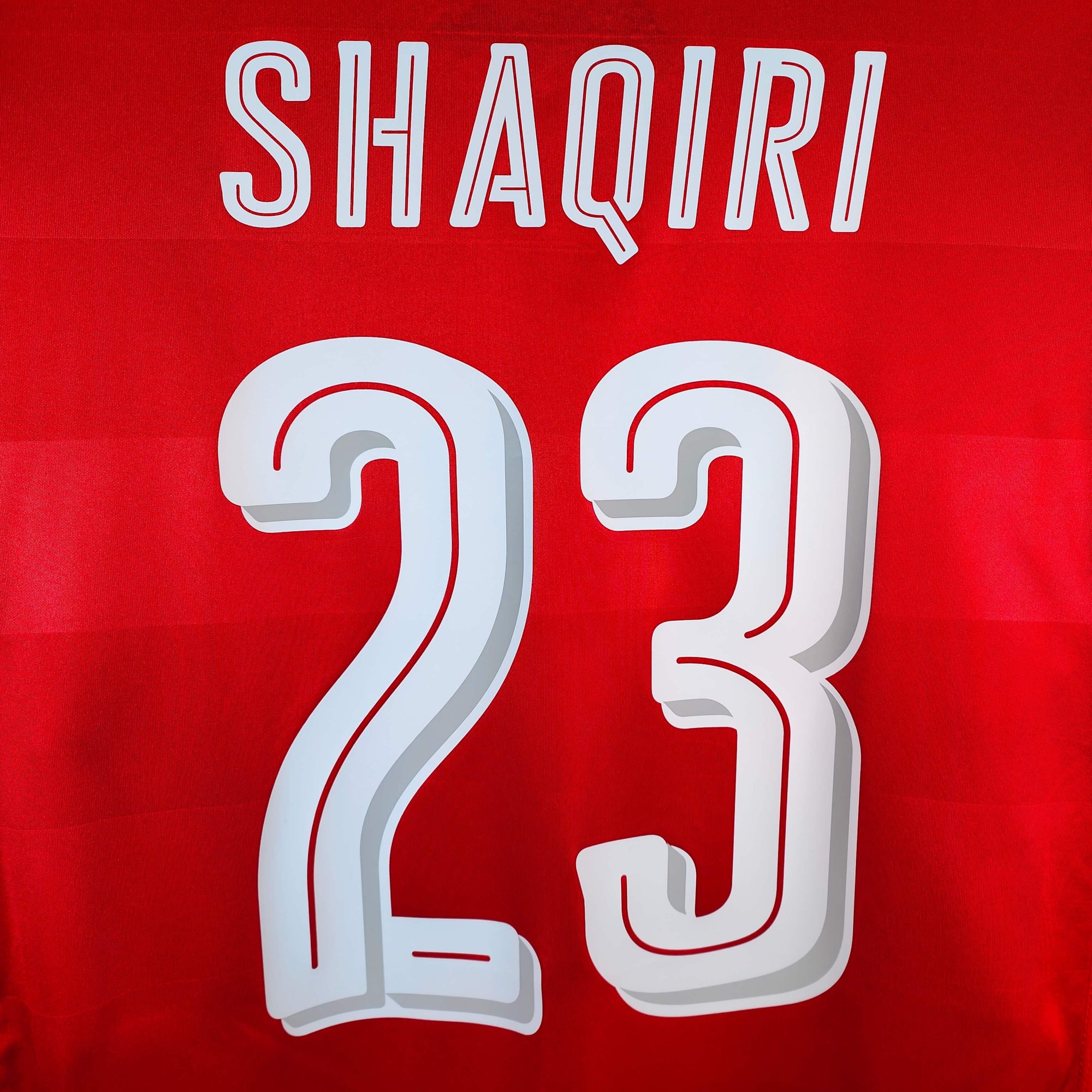 2016-17 Switzerland Home Shirt Shaqiri 