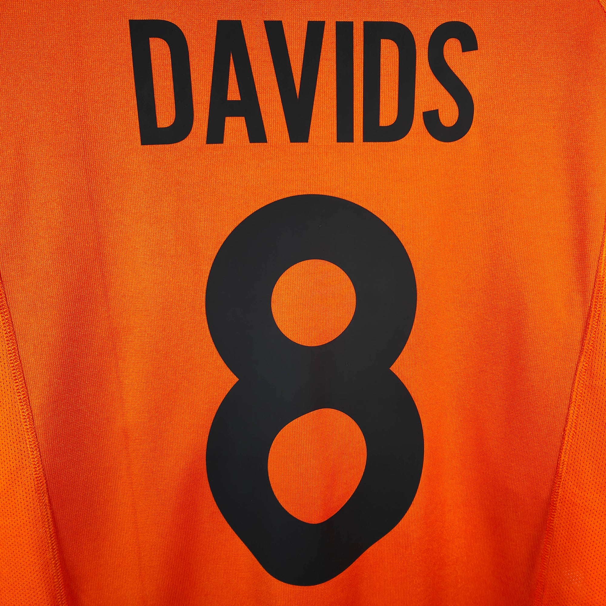 2000-02 Netherlands Home Shirt Davids 