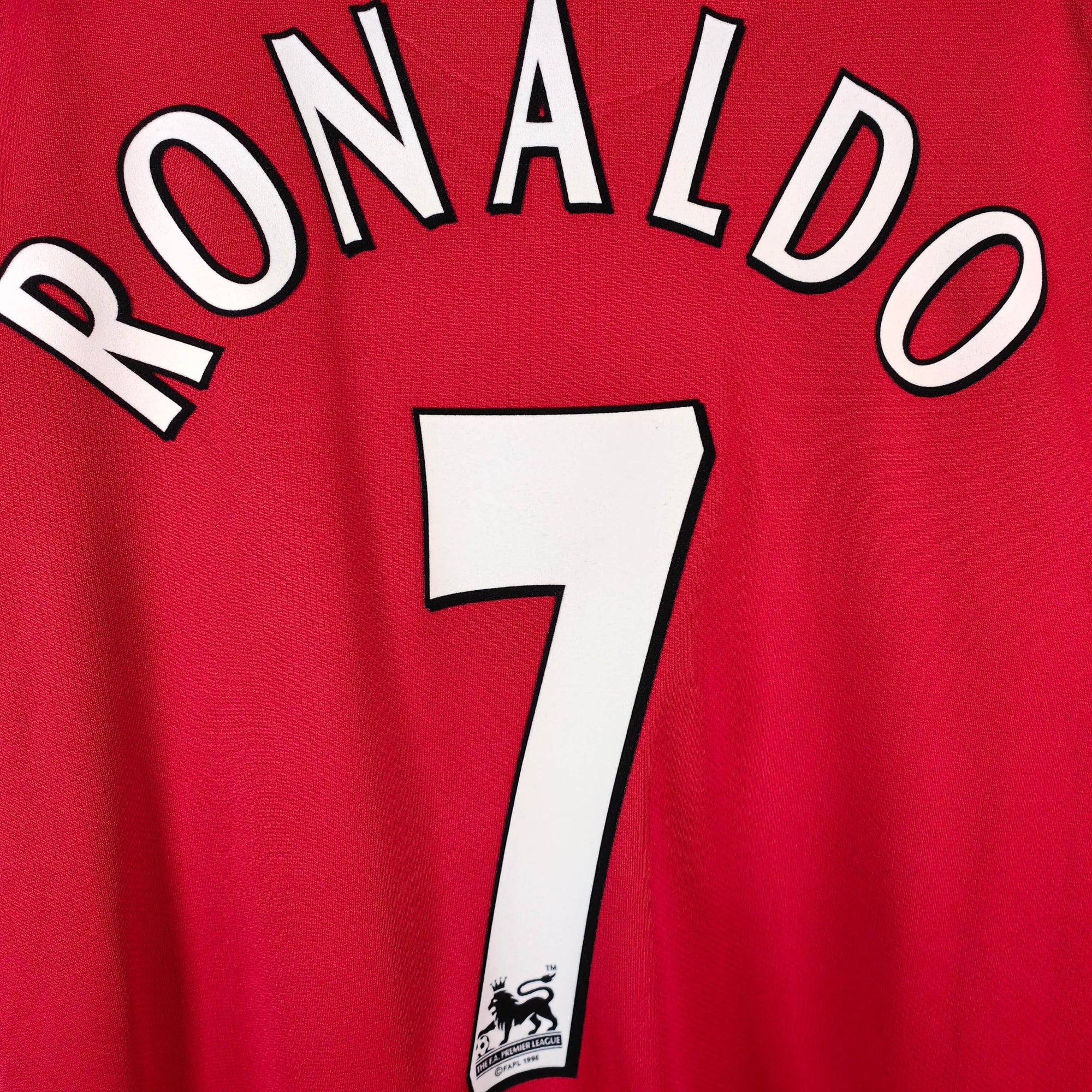 2006-07 Manchester United Home Shirt Ronaldo 