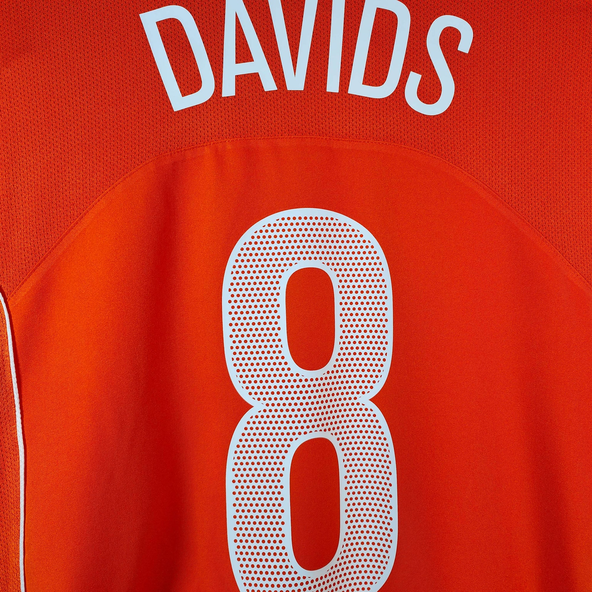 2004-06 Netherlands Home Shirt Davids 