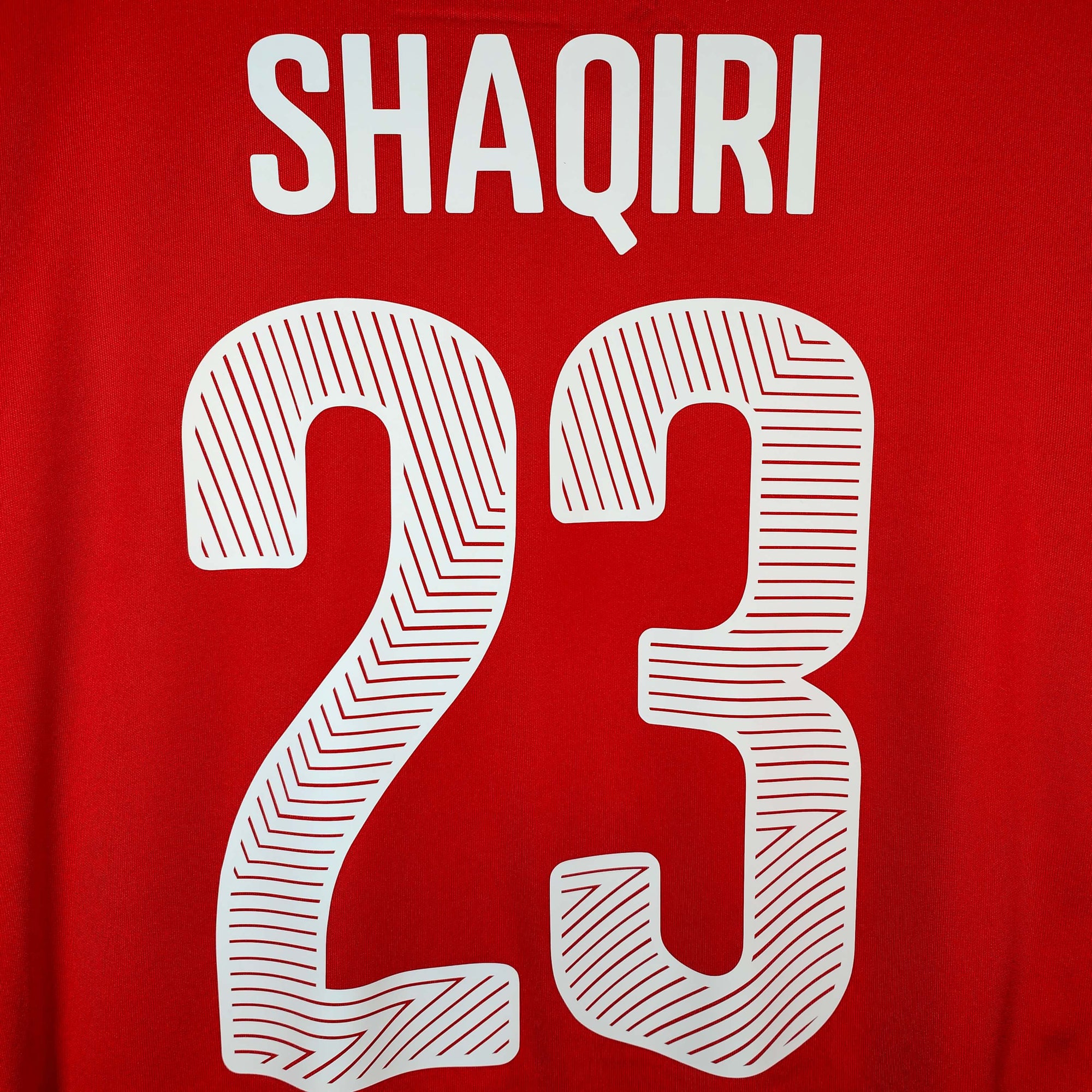 2014-15 Switzerland Home Shirt Shaqiri 