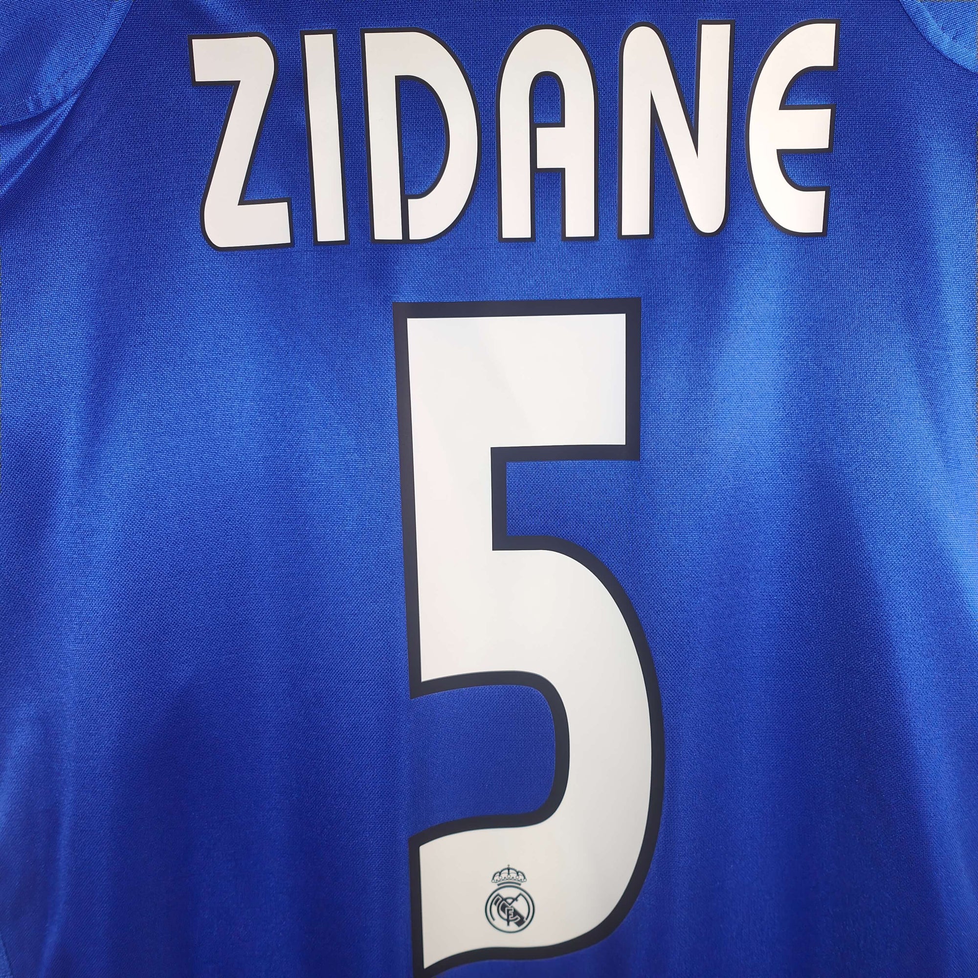 2004-05 Real Madrid Third Shirt Zidane 