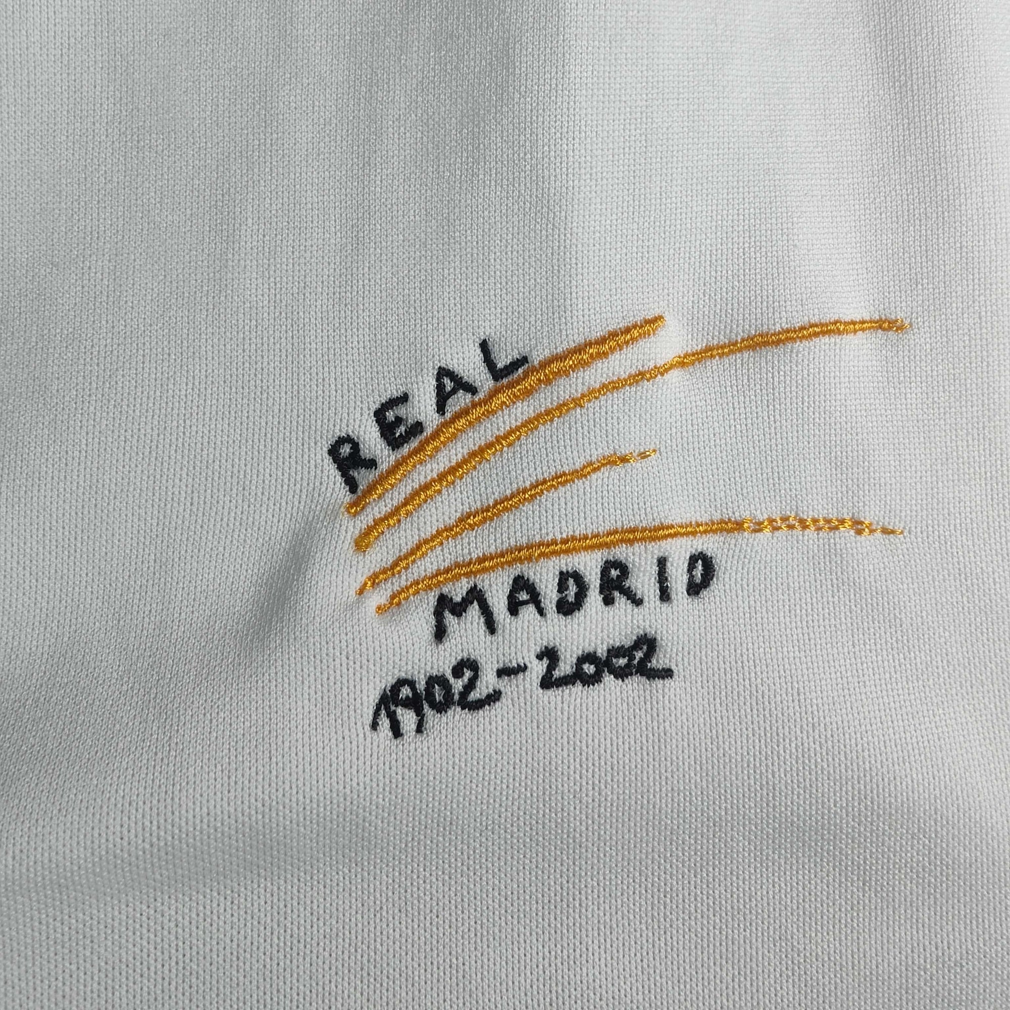 2002-03 Real Madrid Home Shirt Zidane 