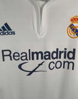 2001-02 Real Madrid Home Shirt Zidane 