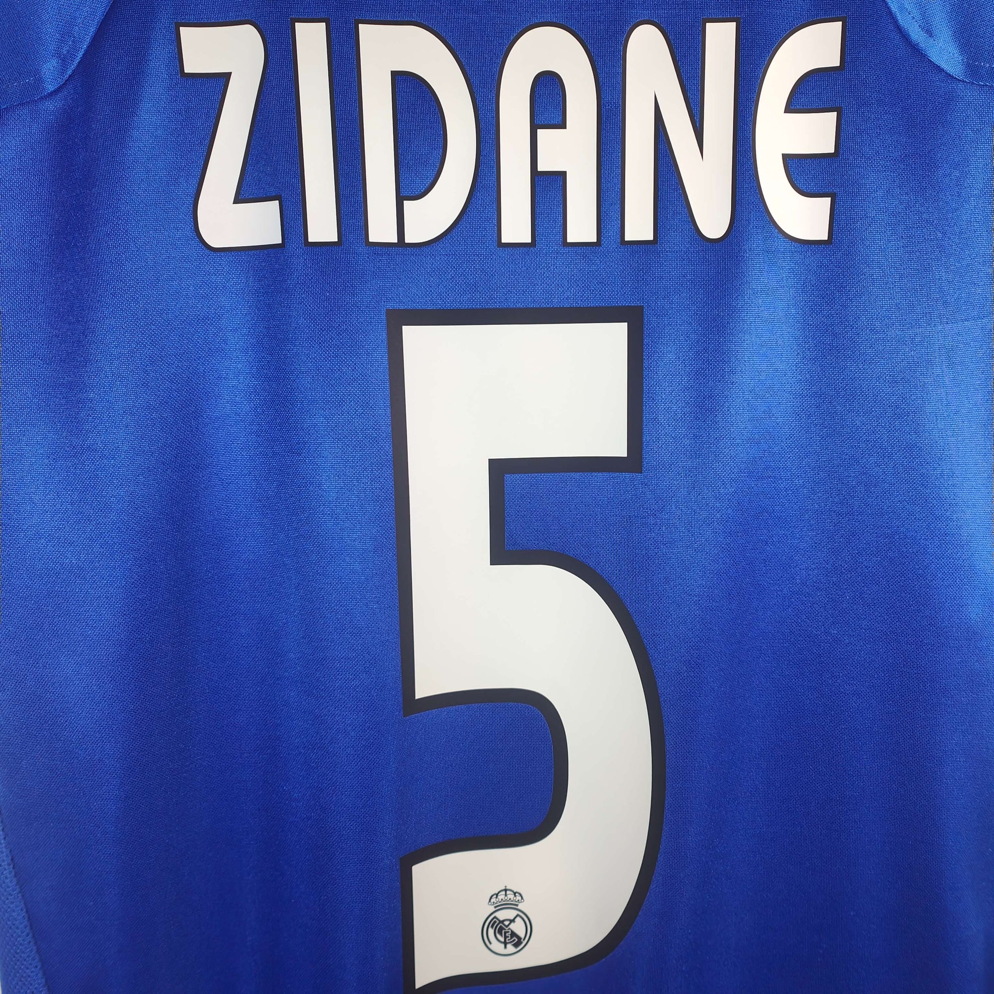 2004-05 Real Madrid Third Shirt Zidane 