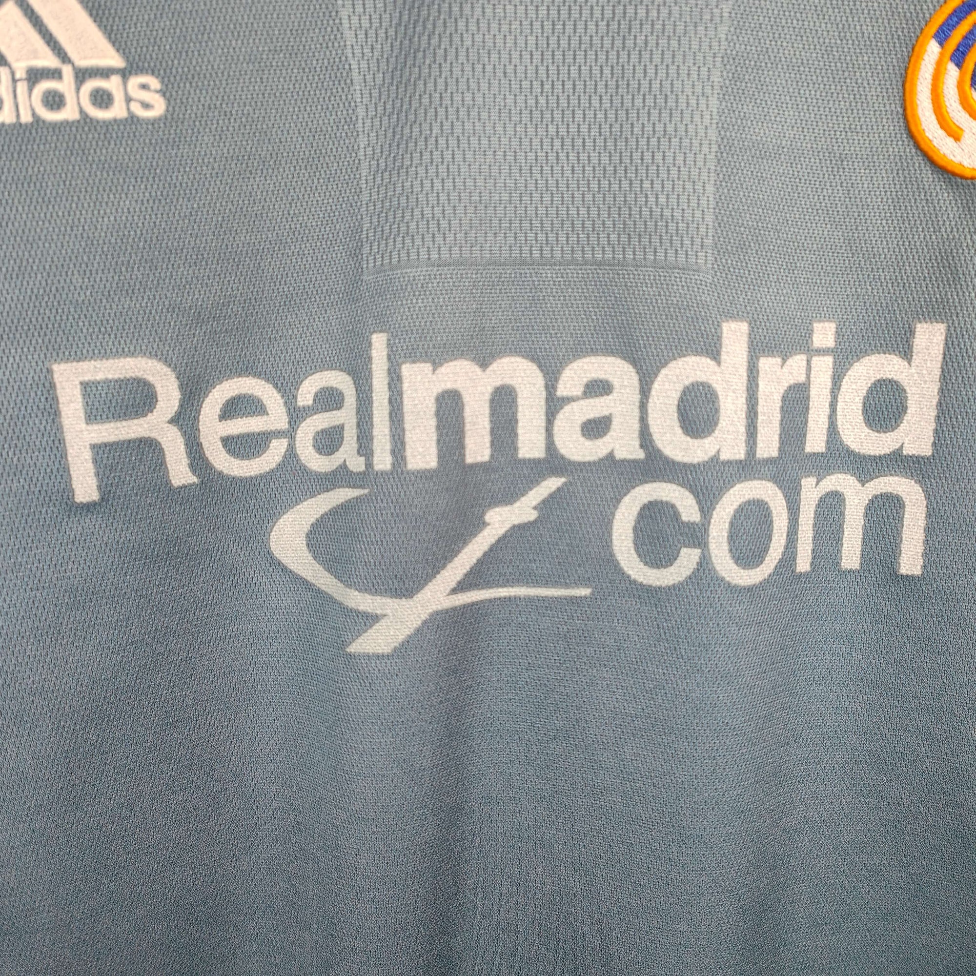 2001-02 Real Madrid Third Shirt Zidane 