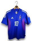 2002-04 France Home Shirt Zidane 