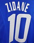 2002-04 France Home Shirt Zidane 