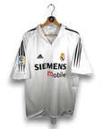 2004-05 Real Madrid Home Shirt Zidane 