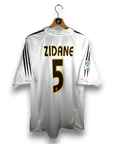 2004-05 Real Madrid Home Shirt Zidane 