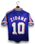 1998-00 France Home Shirt Zidane 