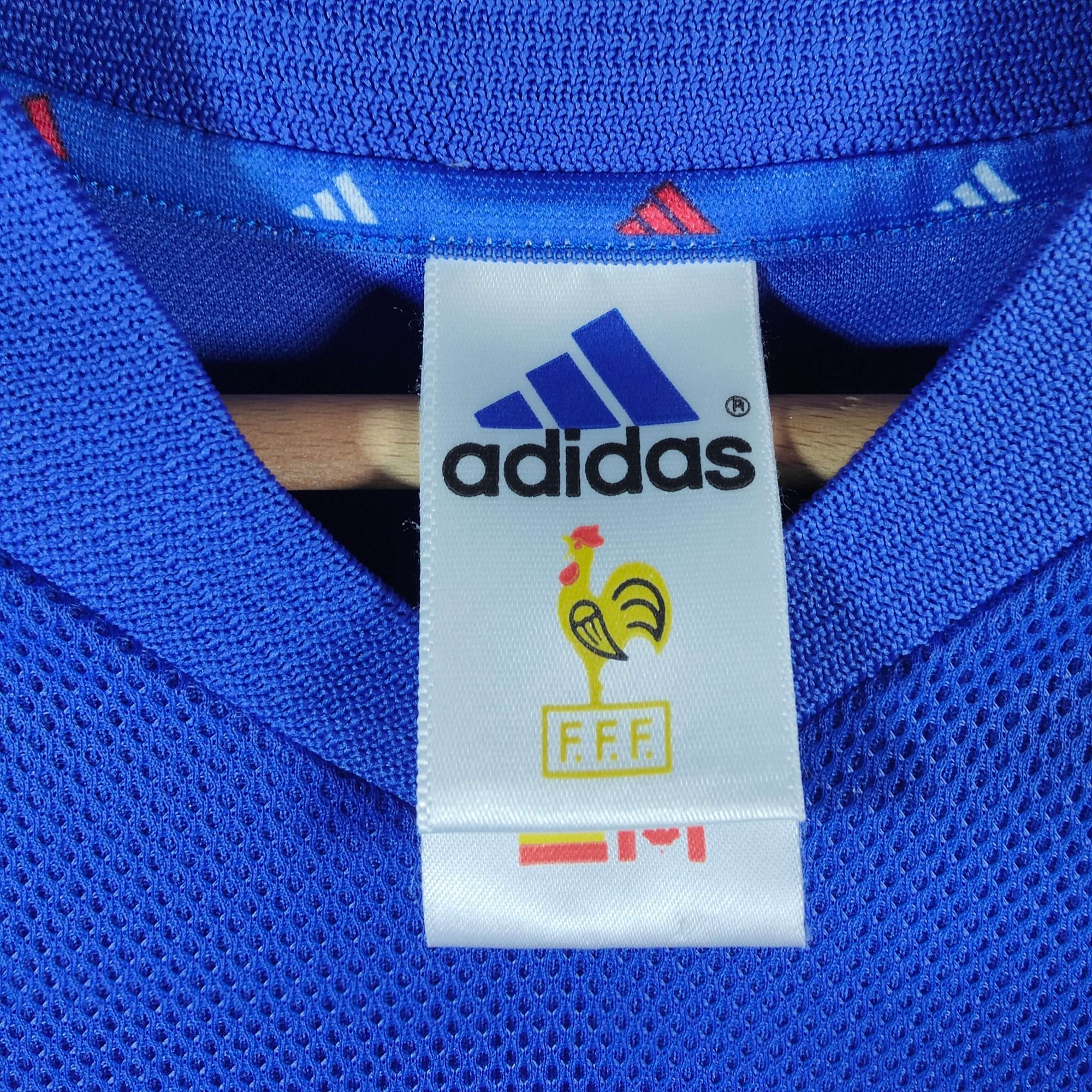 2002-04 France Home Shirt Zidane 