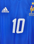 2002-04 France Home Shirt Zidane 