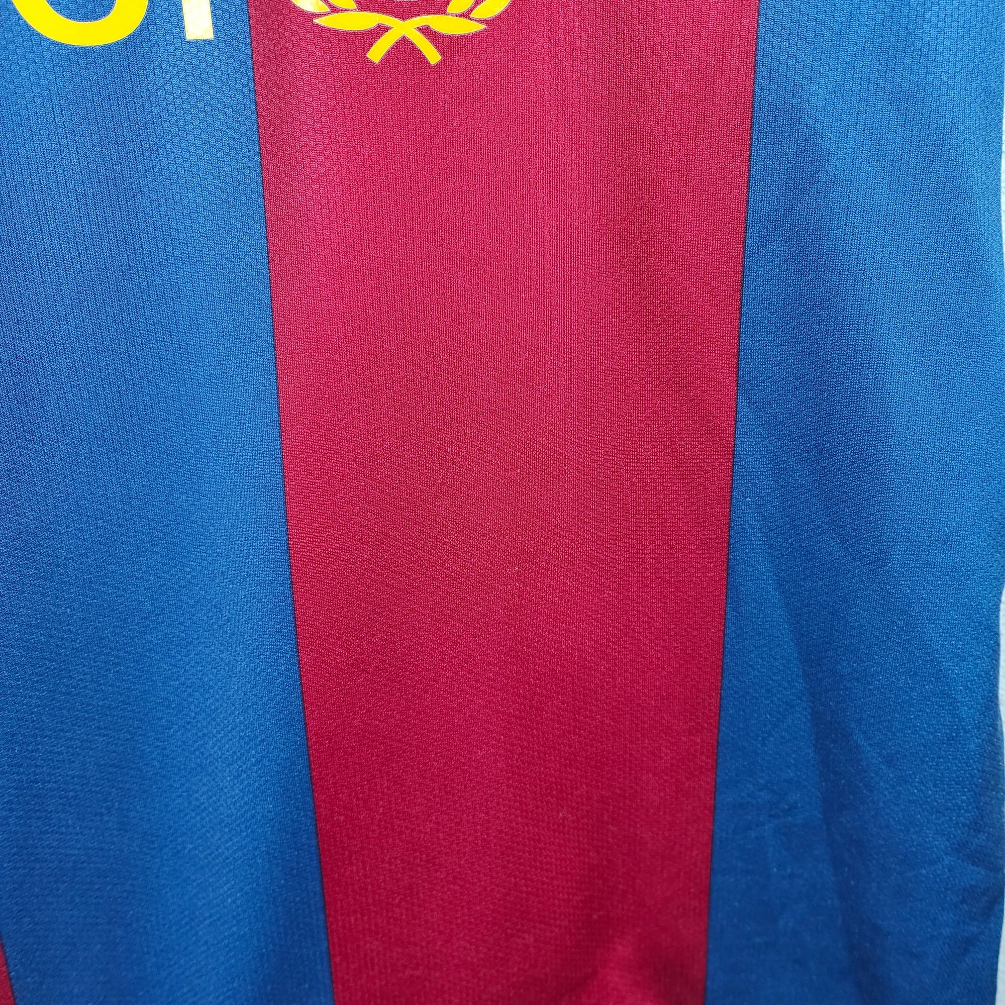2007-08 FC Barcelona Home Shirt Toure Yaya 
