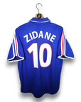 2000-02 France Home Shirt Zidane 