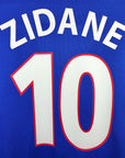 2000-02 France Home Shirt Zidane 