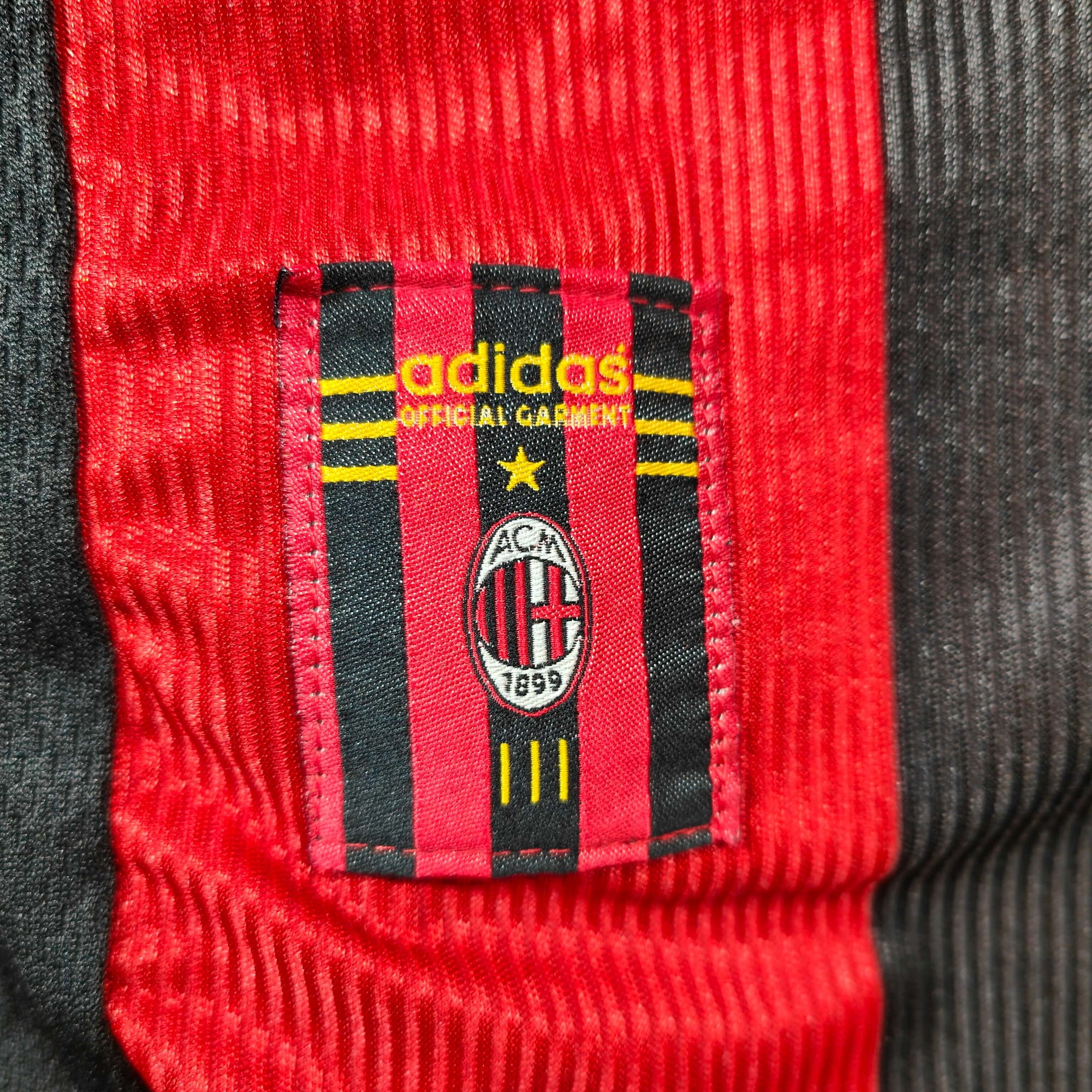1998-99 AC Milan Home Shirt Maldini 