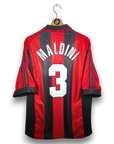 1998-99 AC Milan Home Shirt Maldini 