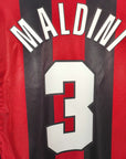 1998-99 AC Milan Home Shirt Maldini 