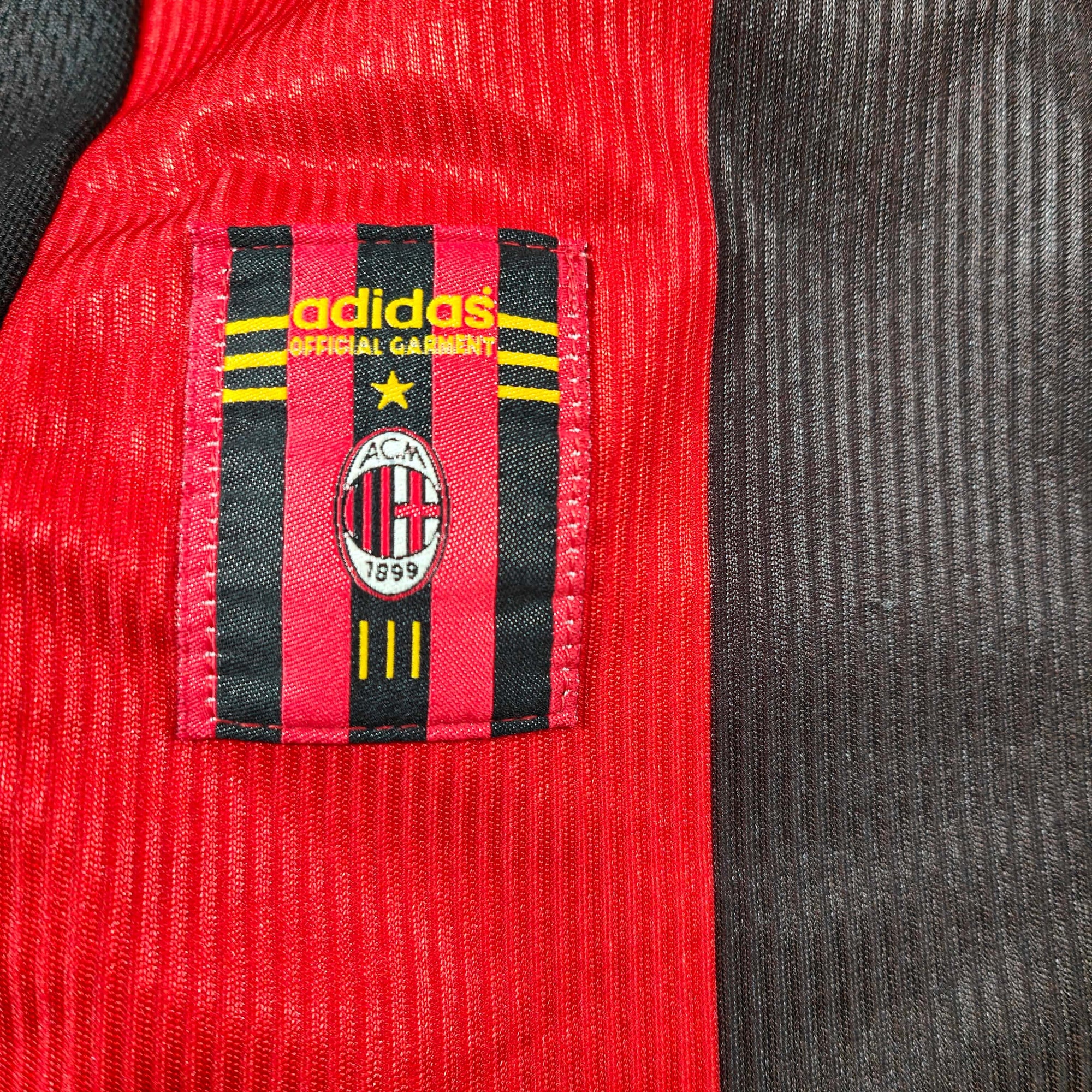 1998-99 AC Milan Home Shirt Boban 