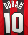 1998-99 AC Milan Home Shirt Boban 