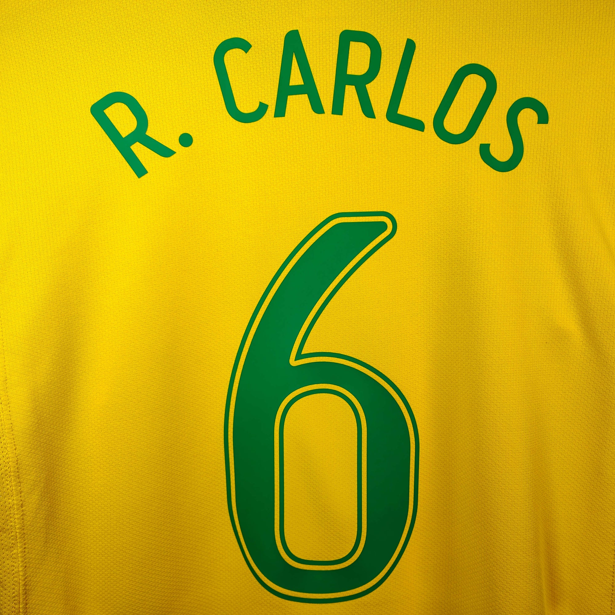 Maillot domicile Brésil 2006-08 Roberto Carlos 