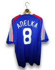 2007-08 France Home Shirt Anelka 