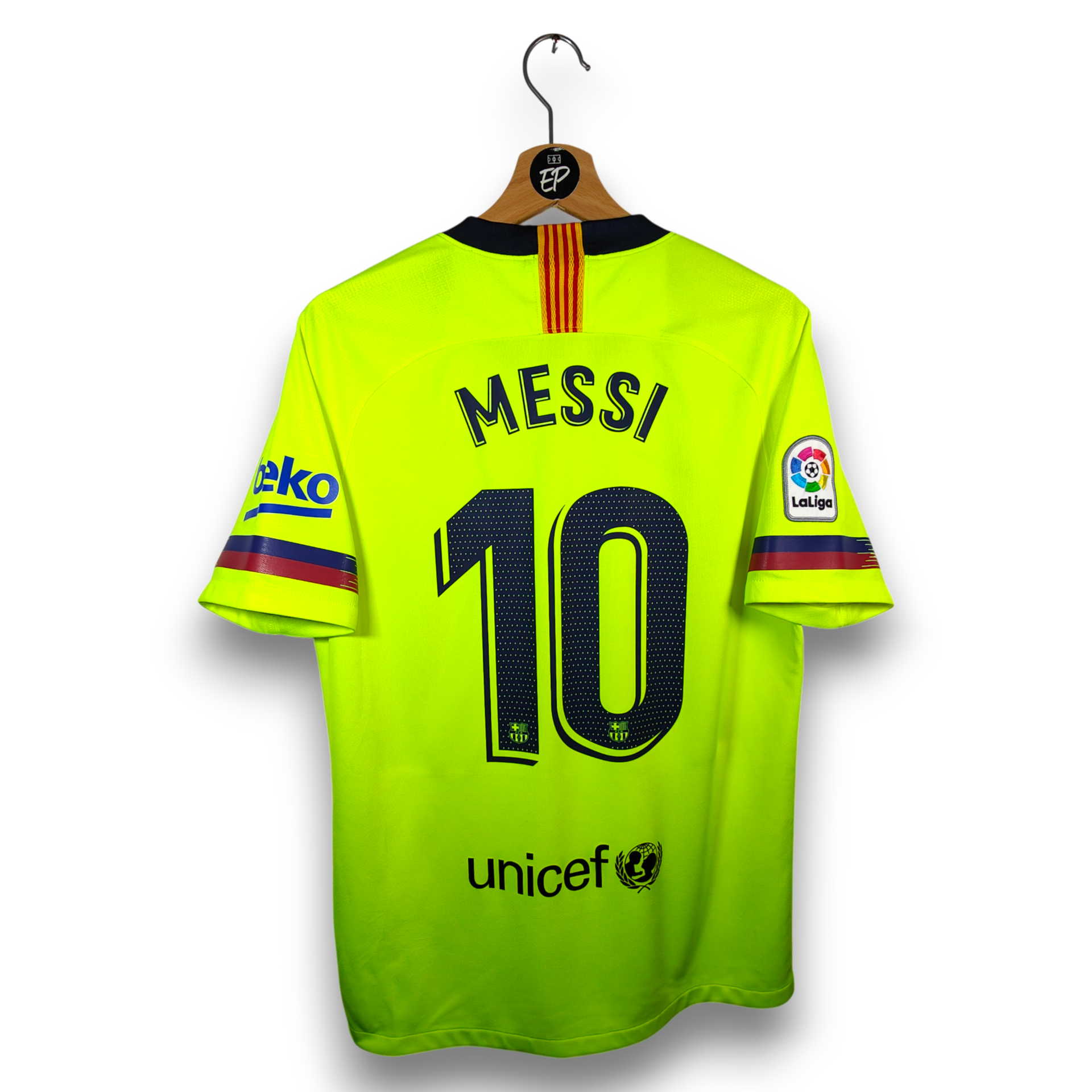 FC Barcelona メッシ 9/10 XL 2018-19 FC Barcelona Away Shirt Messi #10 - 9/10 - (M) – 918990