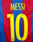 2016-17 FC Barcelona Home Shirt Messi 
