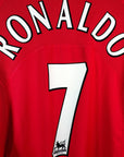 Maillot domicile Manchester United 2004-06 Ronaldo 