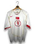 2004-06 Turkey Away Shirt Hakan Şükür 