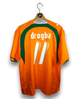 2006-07 Ivory Coast Home Shirt Drogba 