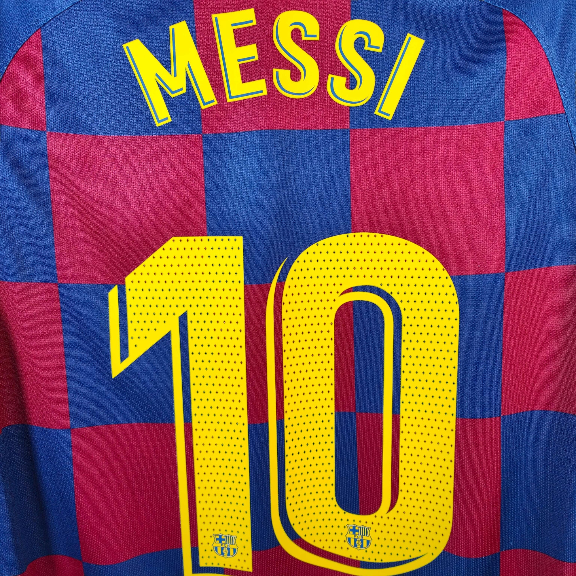 2019-20 FC Barcelona Home Shirt Messi 