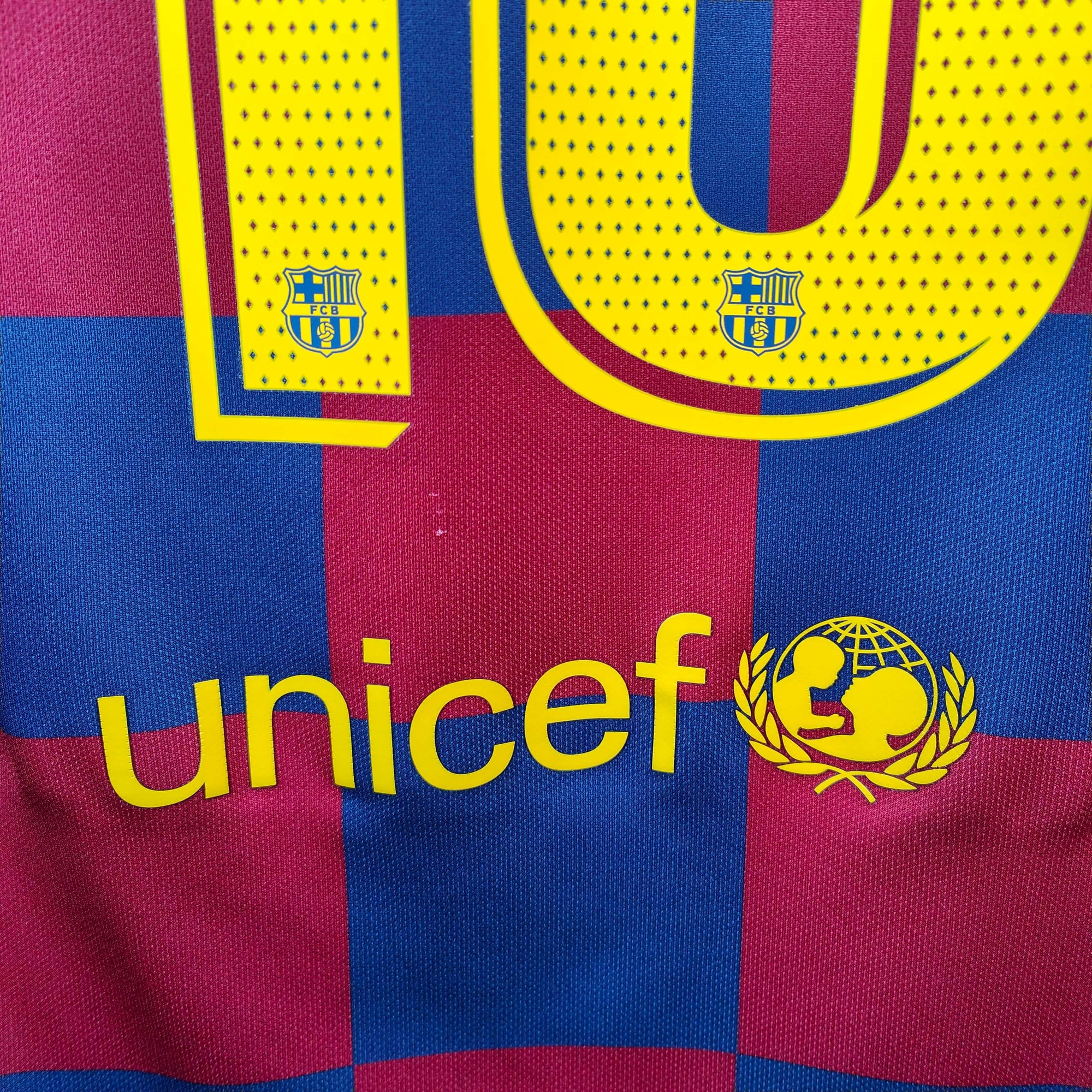 2019-20 FC Barcelona Home Shirt Messi 