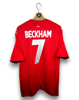 2004-06 England Away Shirt Beckham 