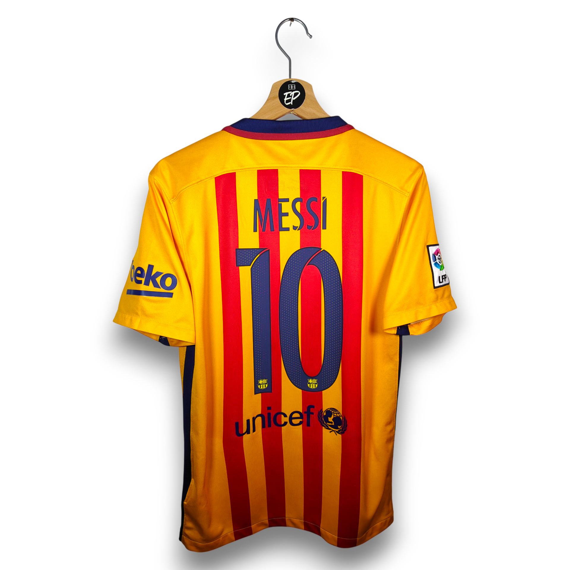 FC Barcelona メッシ 9/10 XL 2015-16 FC Barcelona Away Shirt Messi #10 - 9/10 - (S) – 658785